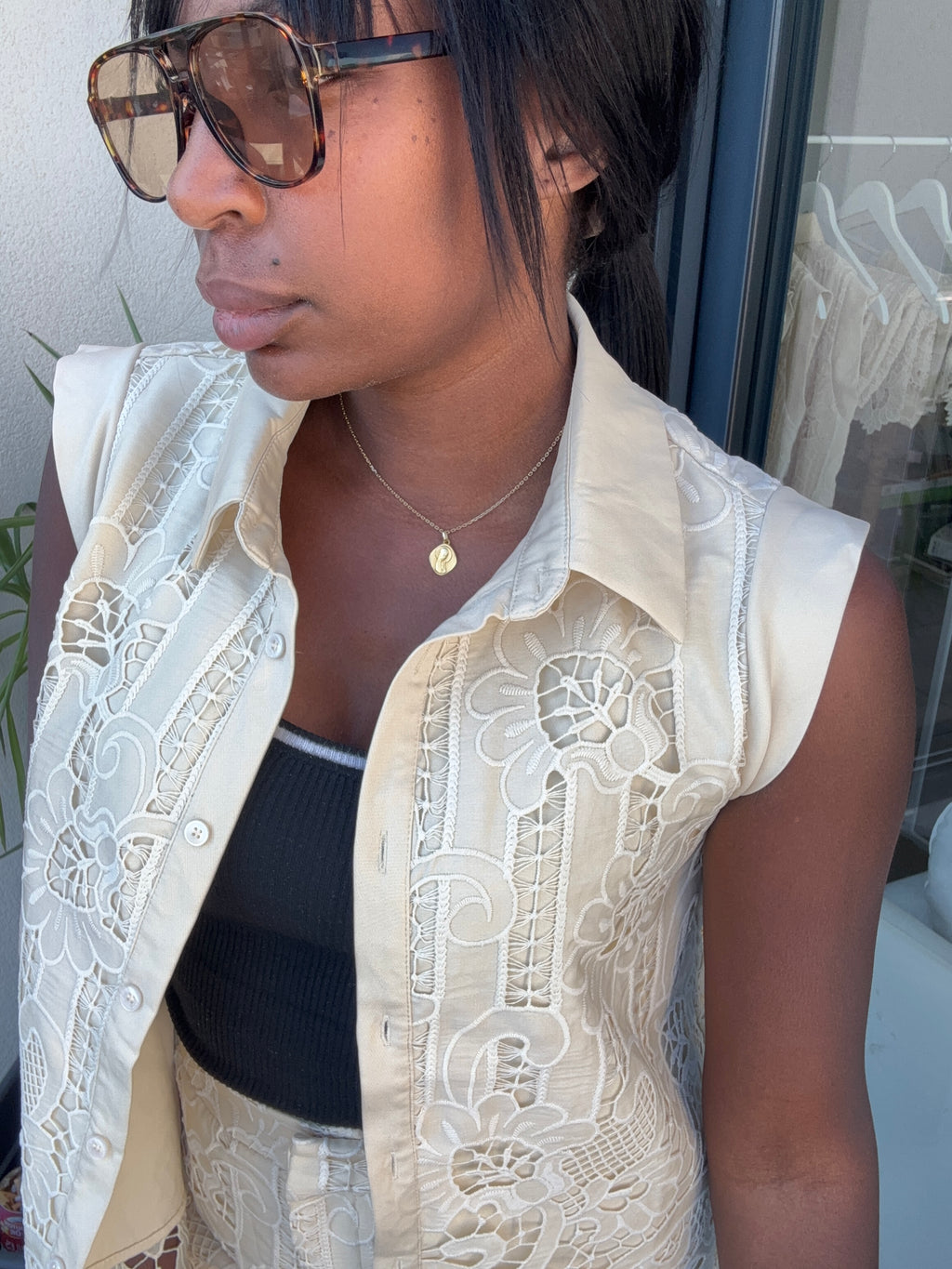 ROMY lace blouse