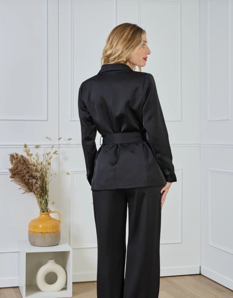 Blazer satiné CARMEN