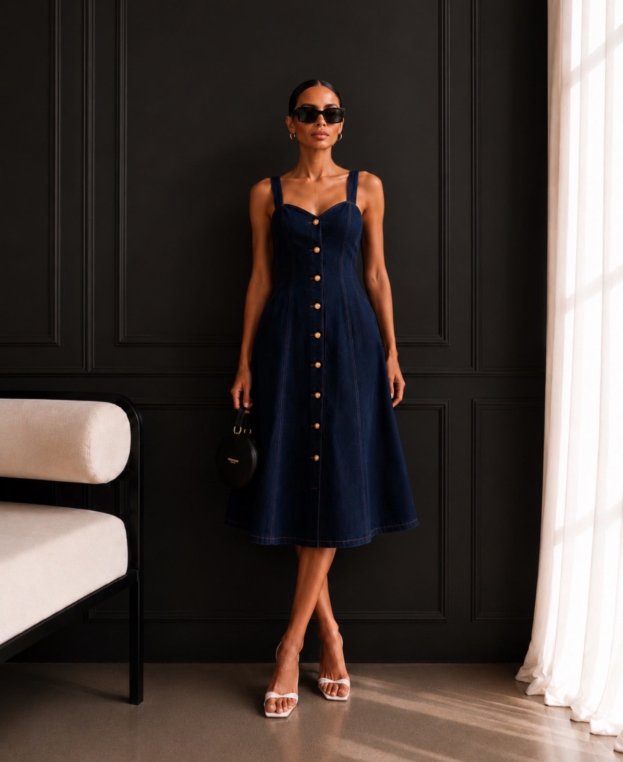 Robe en jean VICTOIRE