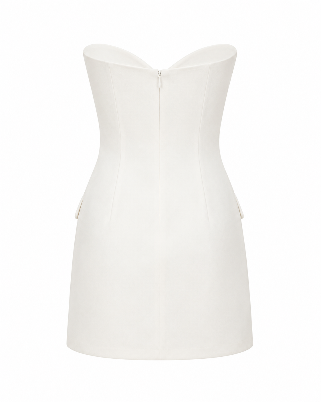 Robe CAPRI - tweed blanc