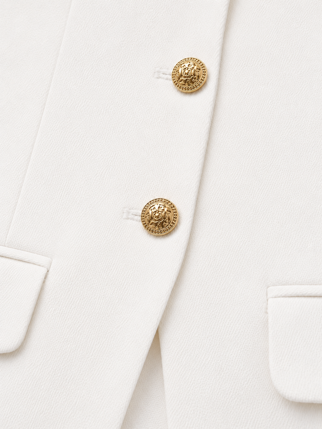 Robe CAPRI - tweed blanc