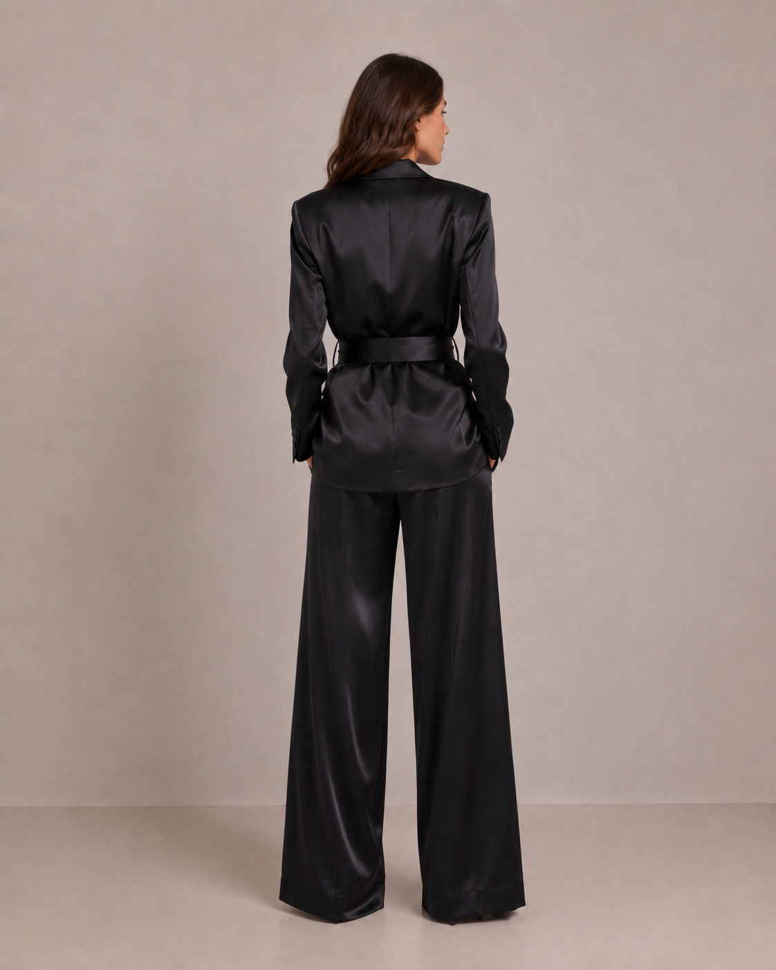 CARMEN satin blazer