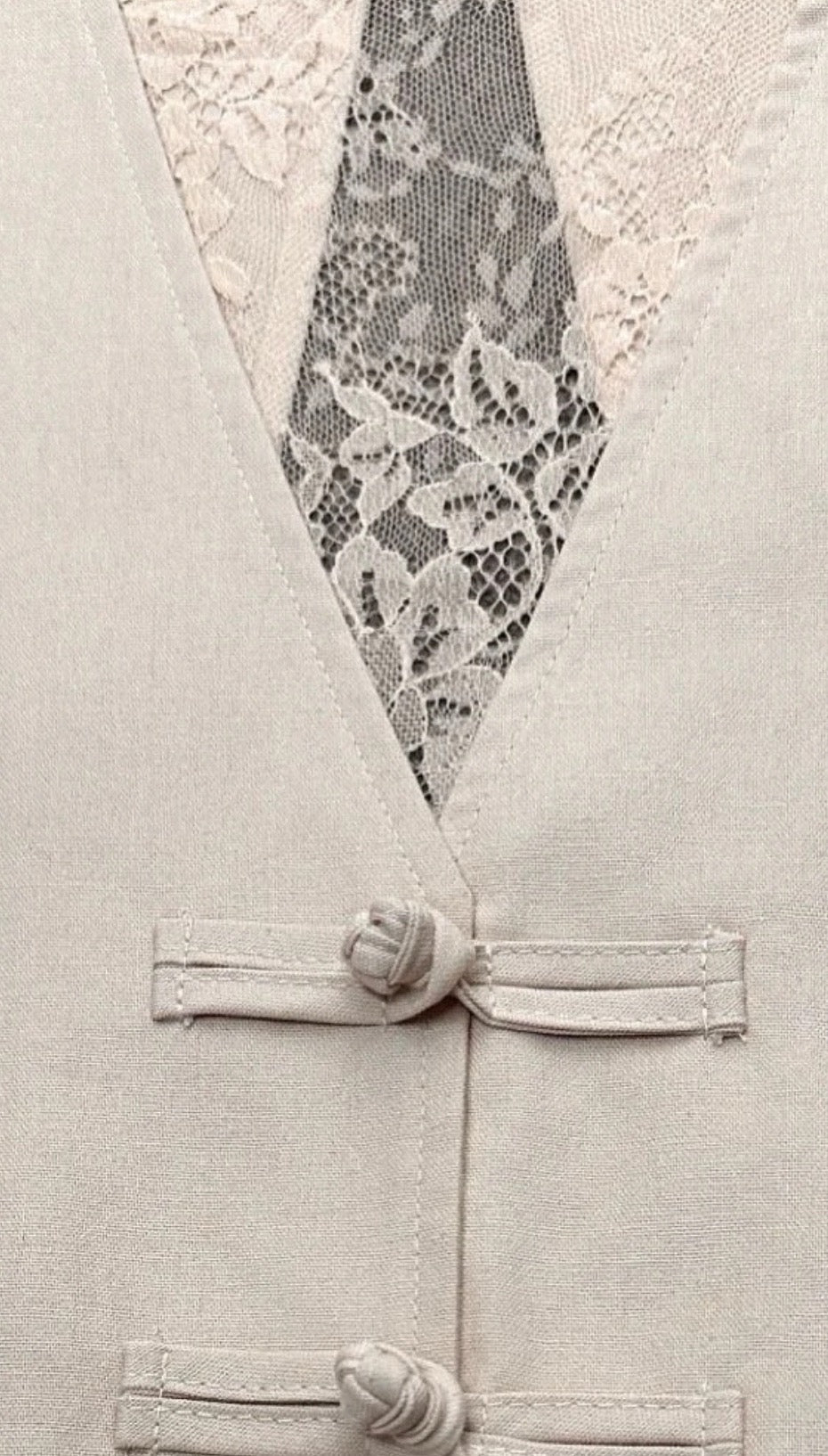 Ensemble lin & dentelle ALBA