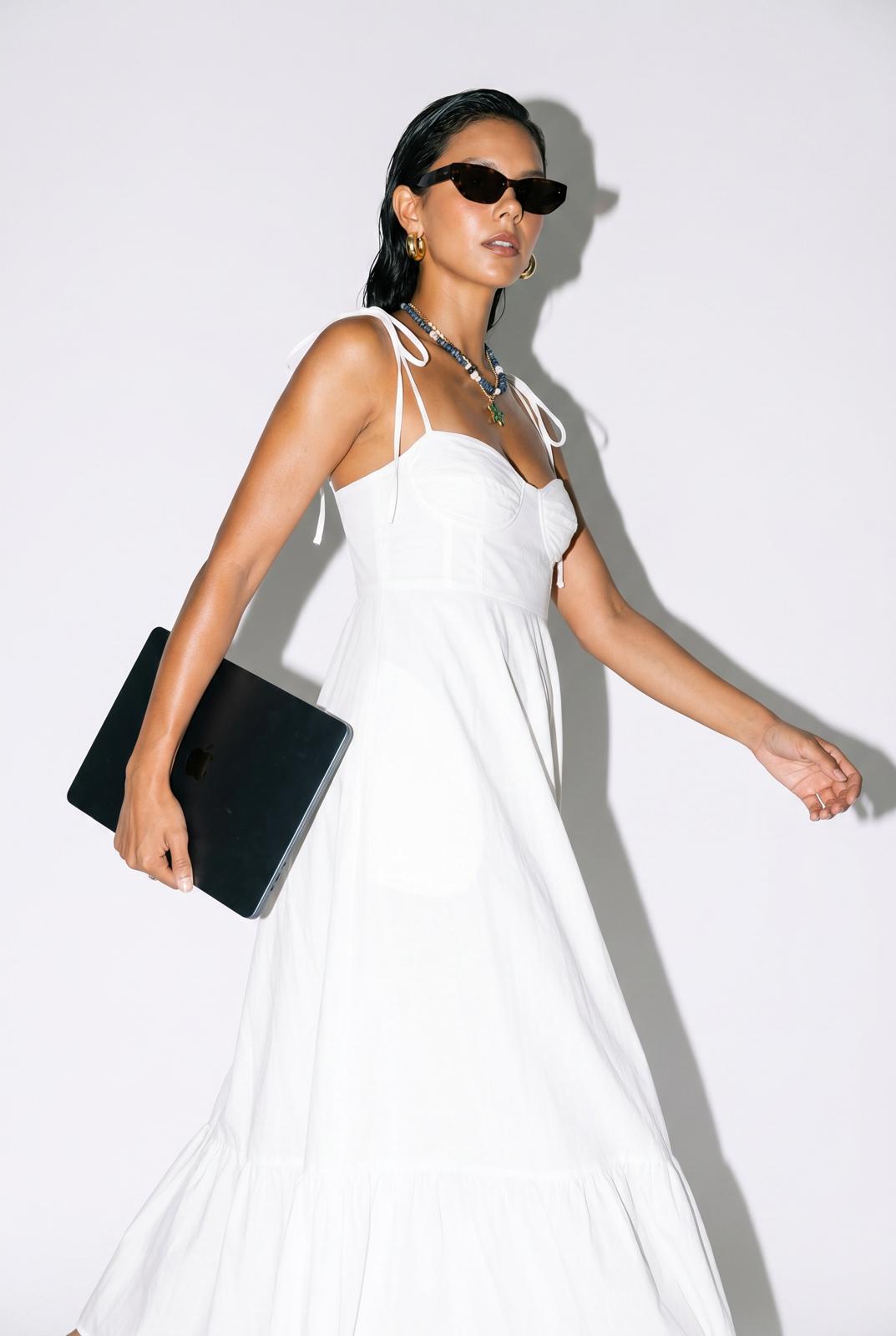 Robe en popeline LUCIA